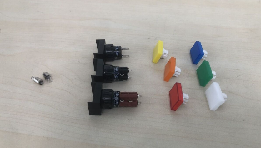 INTERRUPTOR PULSADOR    cuadro de instrumentos para Demag TADANO DEMAG CRANES AC-CC grúa móvil